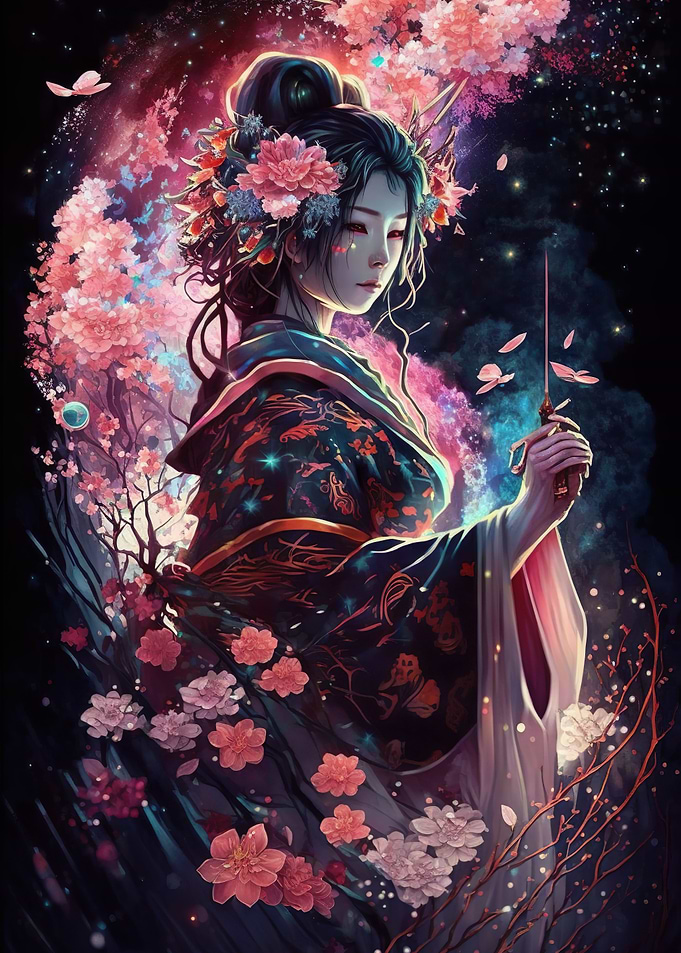 Elegant Kimono Dress