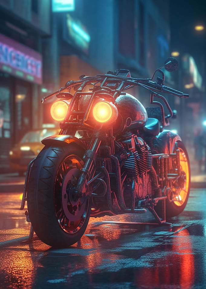 Cyber Motorcycle