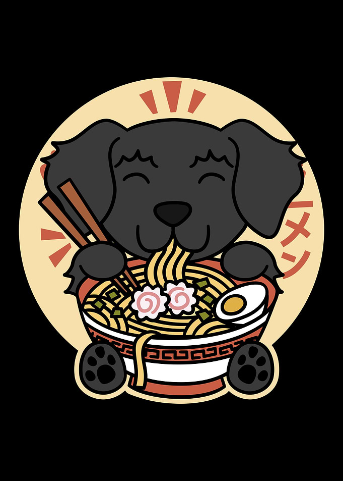Newfoundland Dog Ramen