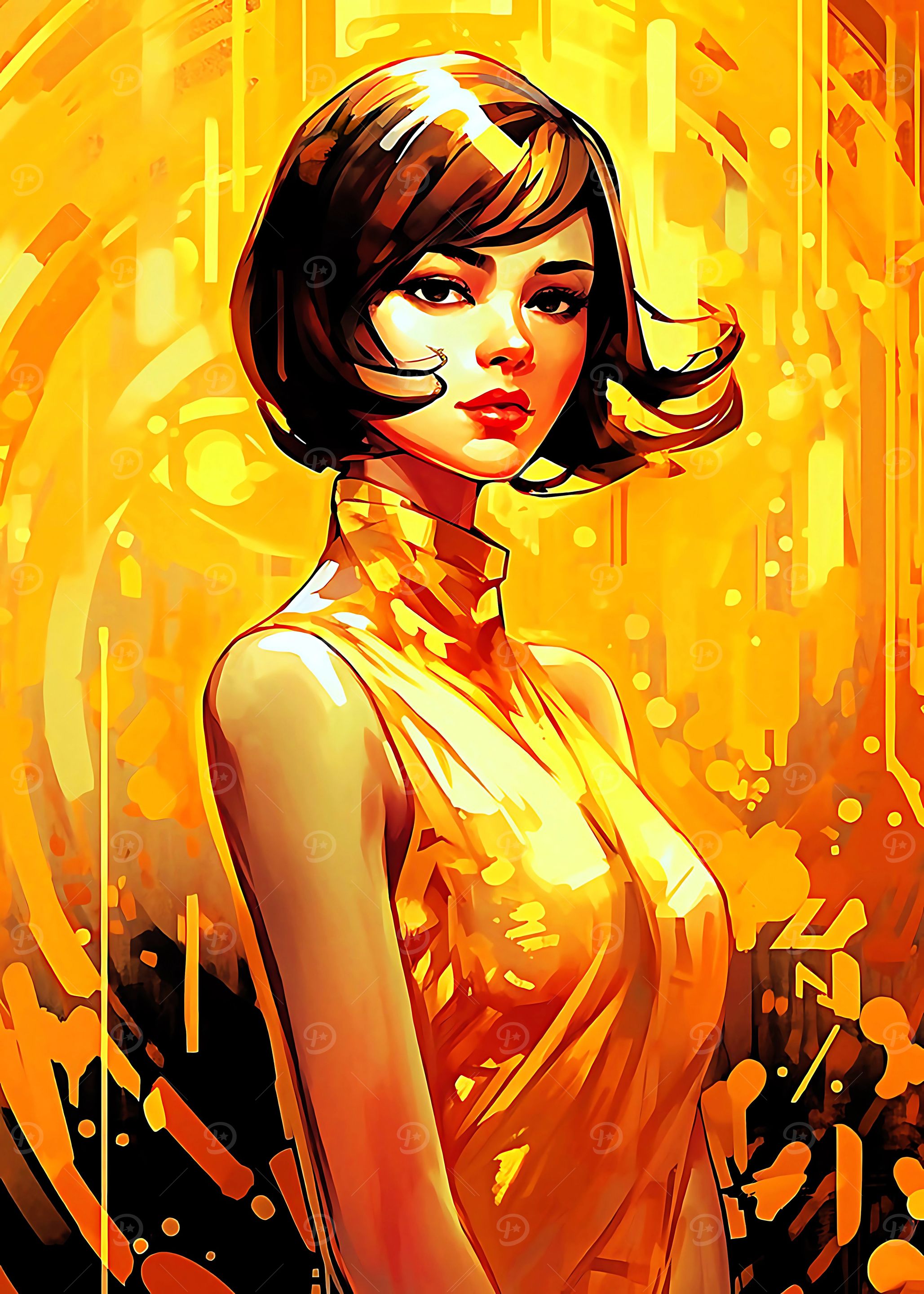 Golden Beauty Model