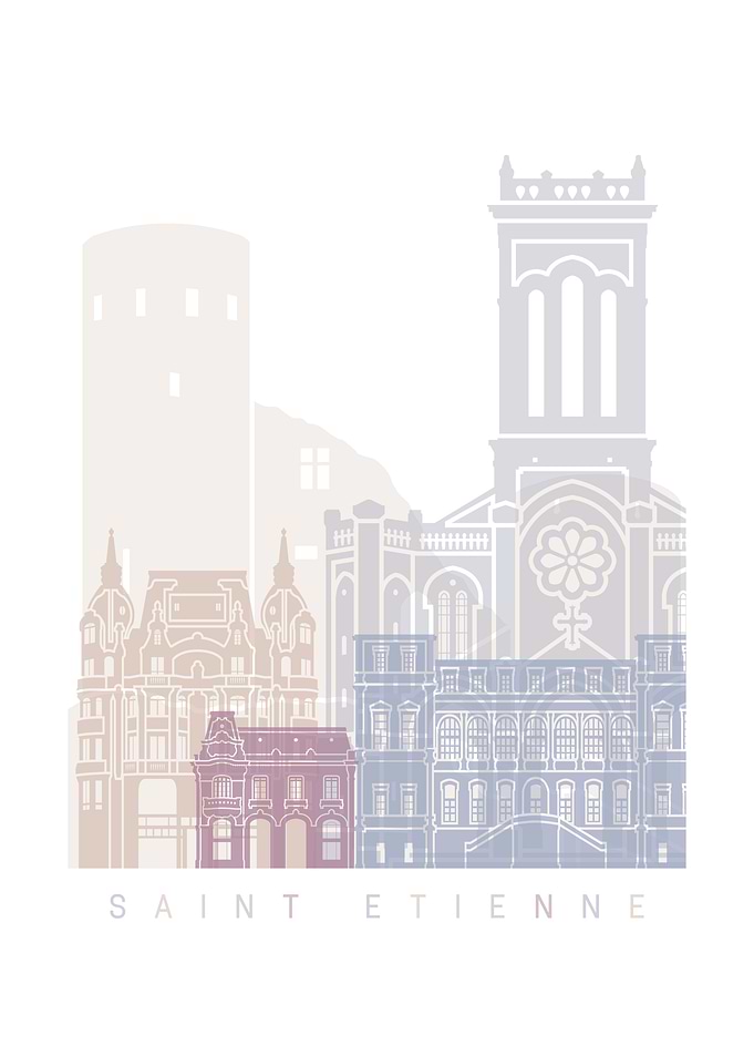 SAINT ETIENNE SKYLINE