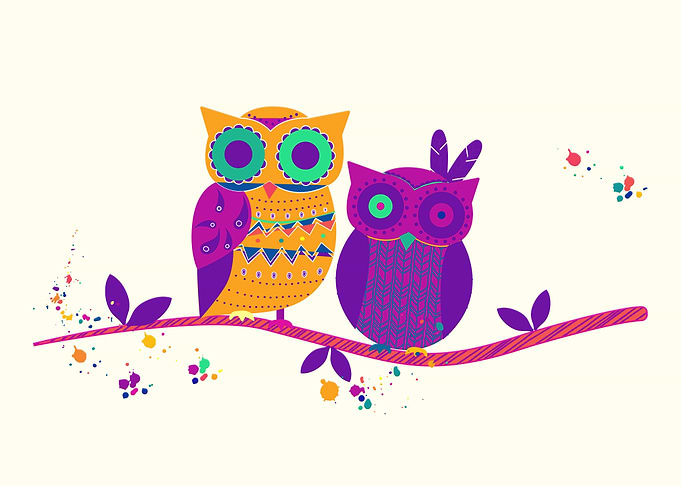 Two owls