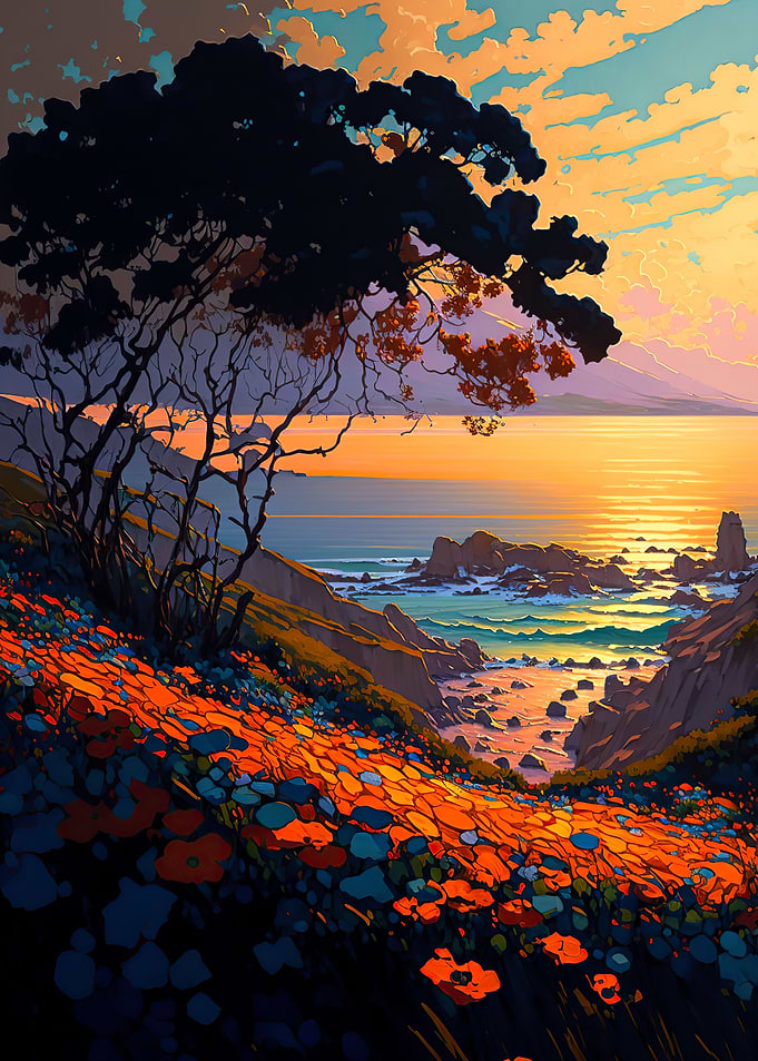 Rolling Coastal hill