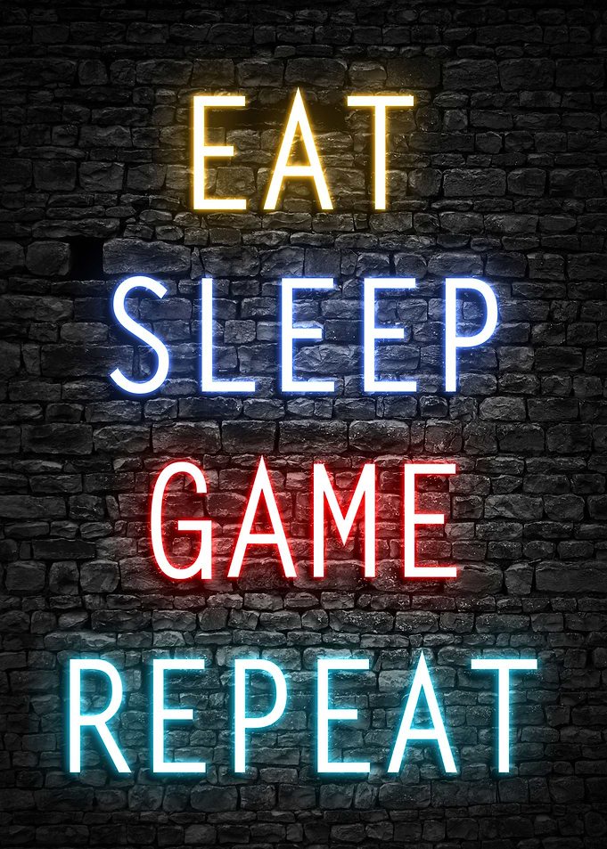 Eat Sleep Game Repeat