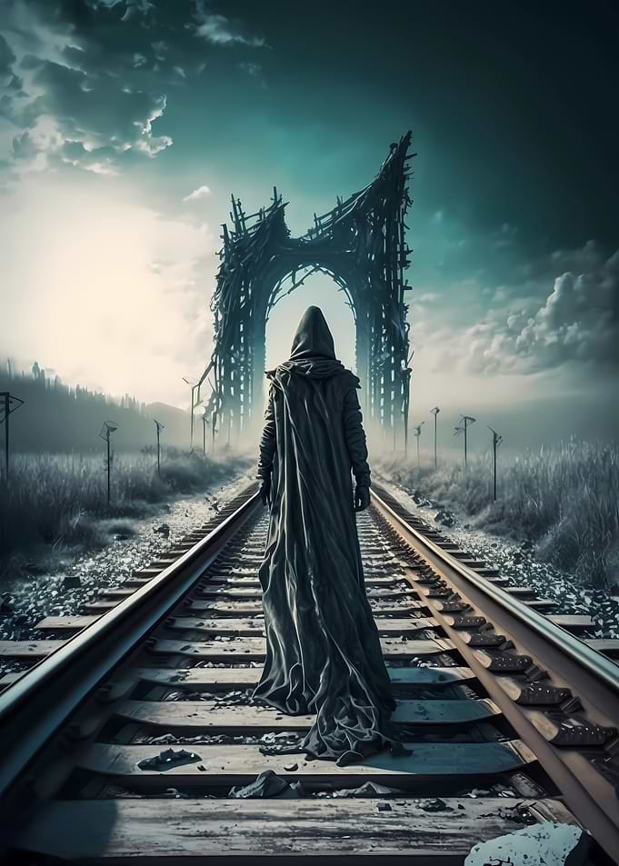 Journey to afterlife