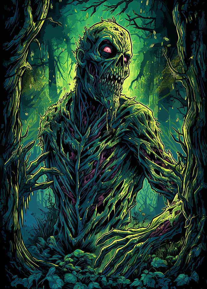 Green Zombie Invasion