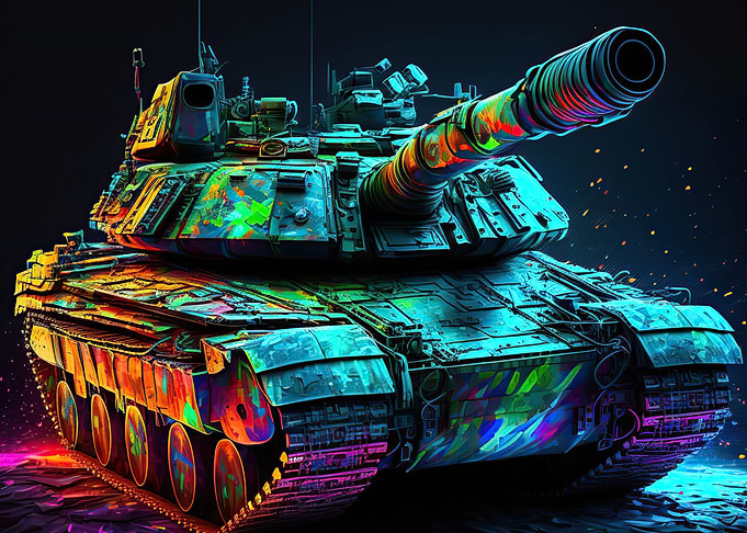 tank neon