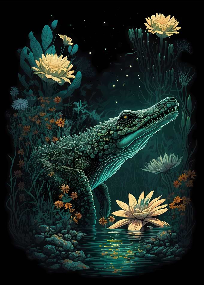 Crocodile Enchanted castle