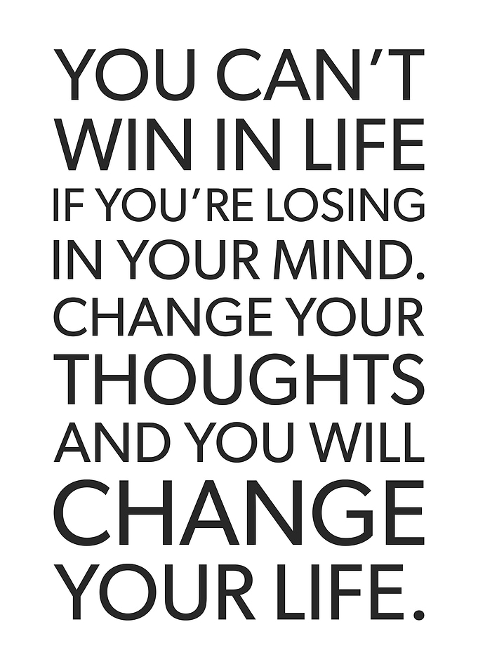 Change Your Thoughts