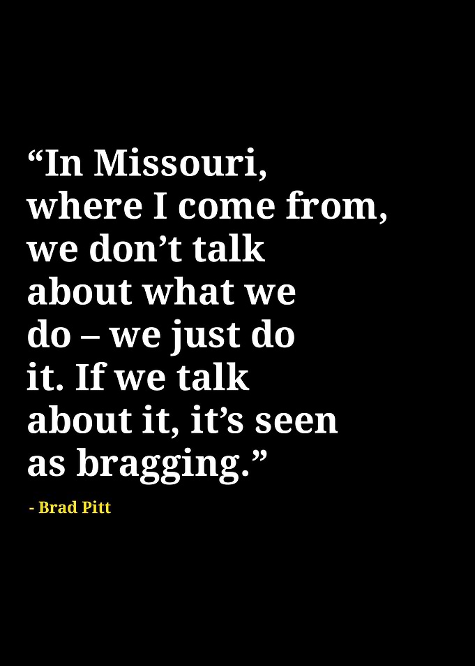 Brad Pitt quotes