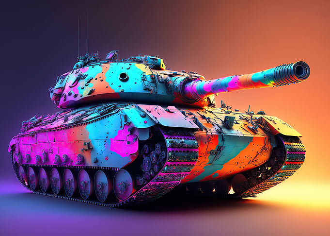 tank neon