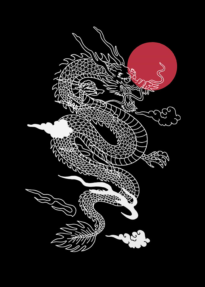 Japanese Red Dragon