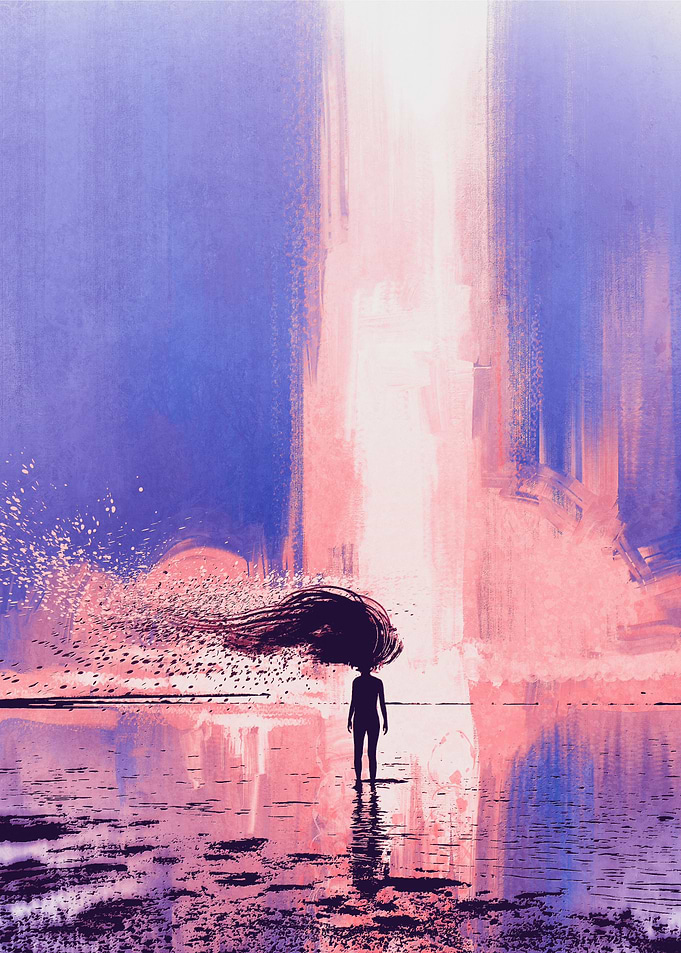 Fantasy beach