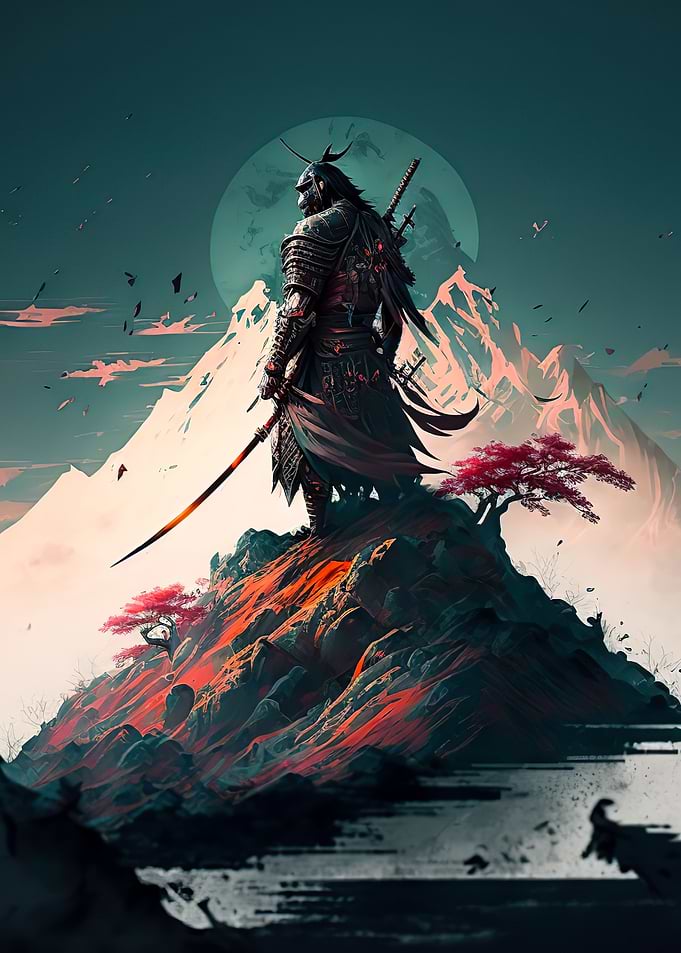 Samurai Japanese Landscape