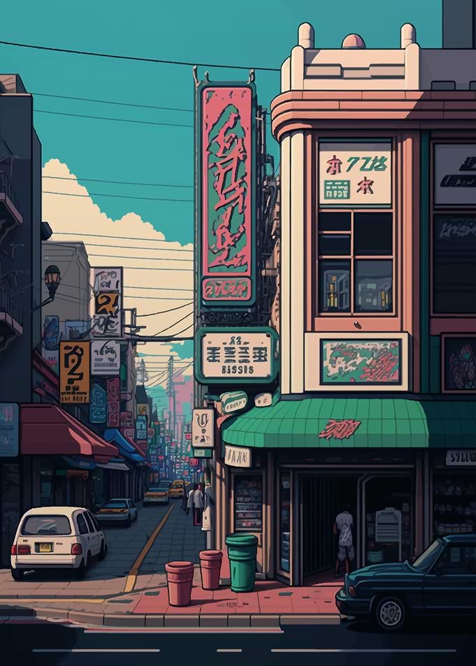 Taichung 02 Pixel art