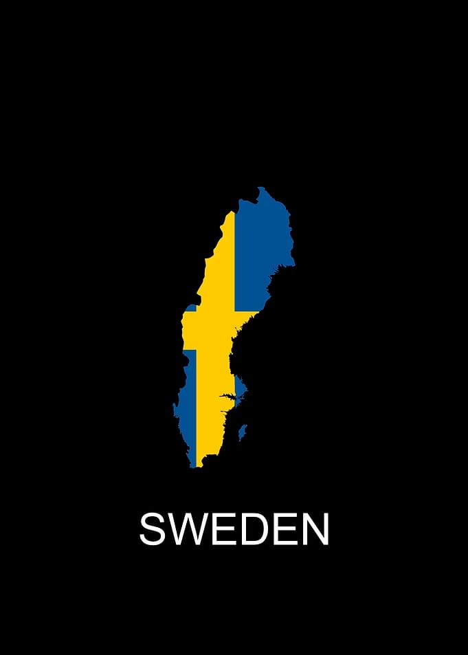 Sweden City Map