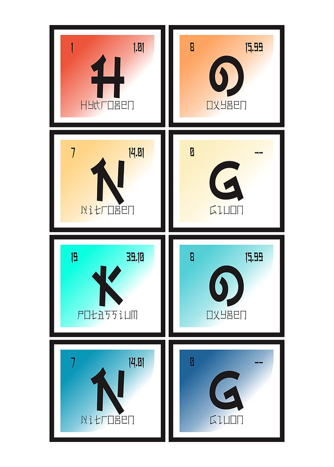 Hongkong Periodic Table