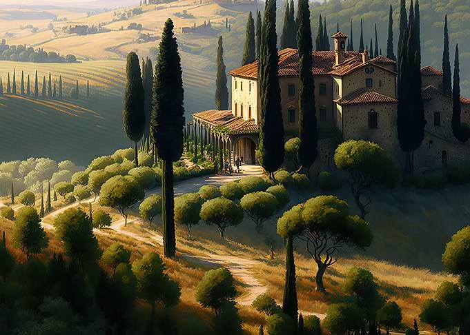 Tuscany Italy Landscape