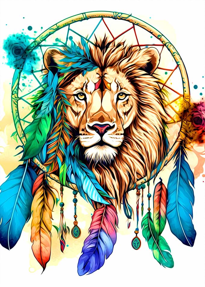 Lion Dreamcatcher