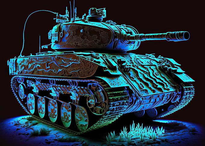 tank neon
