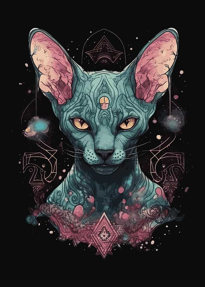 Celestial Sphynx Cat