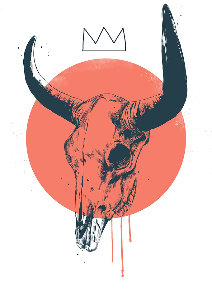 Bull Skull II
