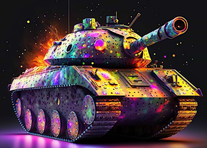 tank neon