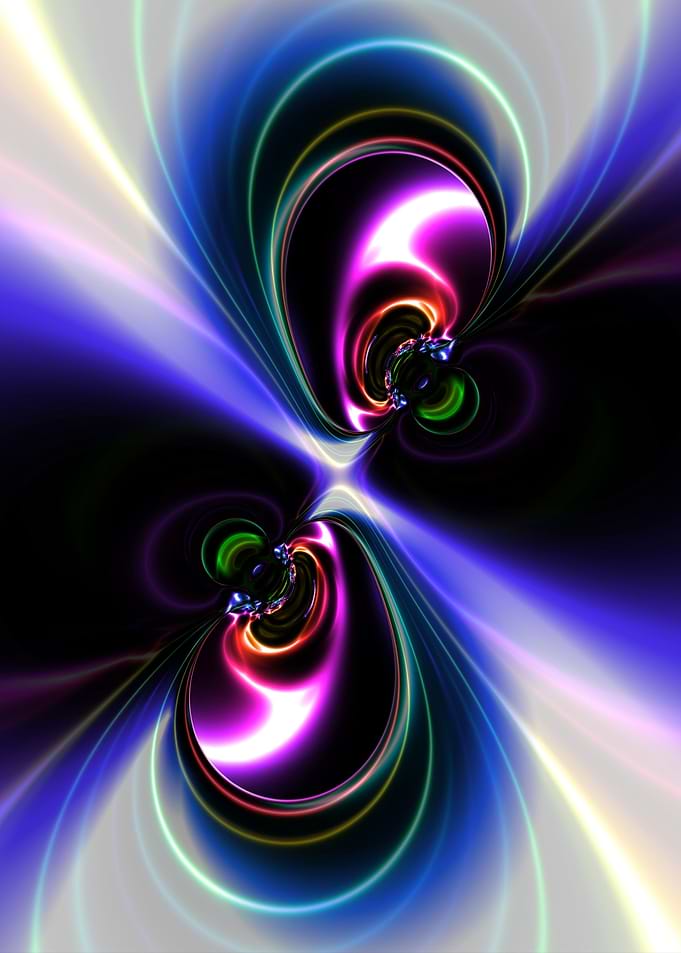 Neon Abstract Digital Art