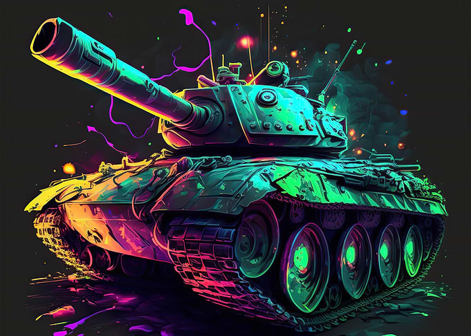 tank neon