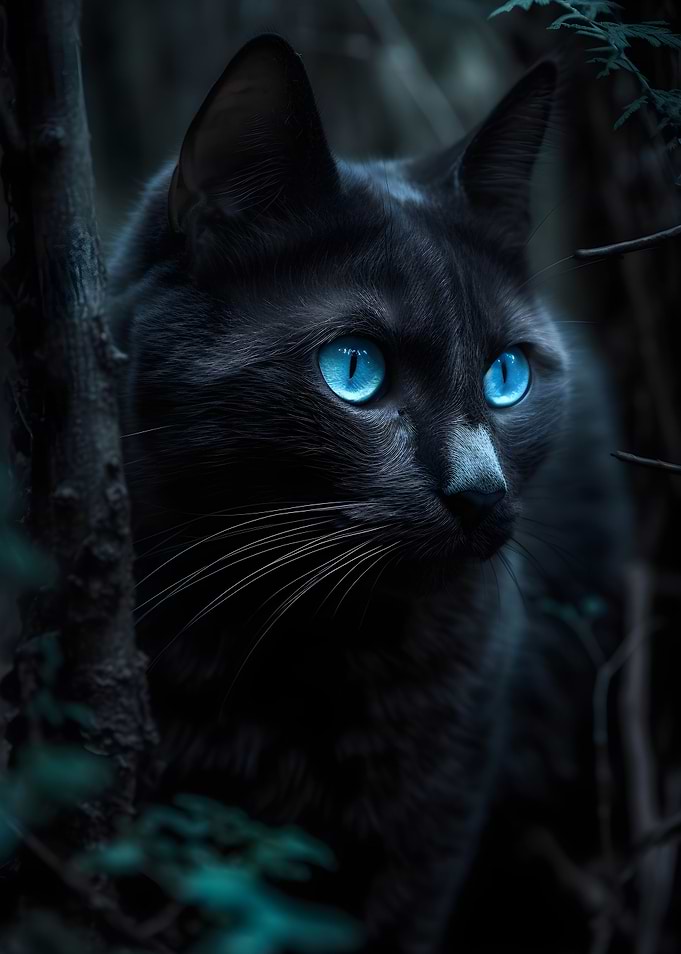 Eyes like ice