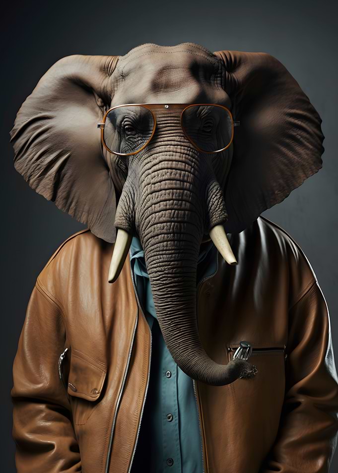cool elephant modern