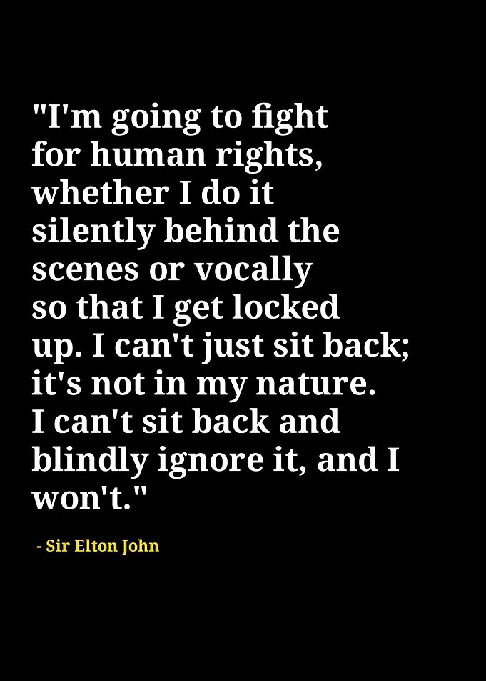 Elton John quotes