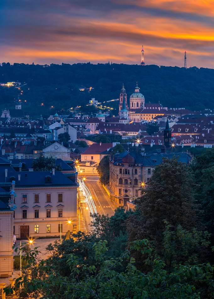 Prague view