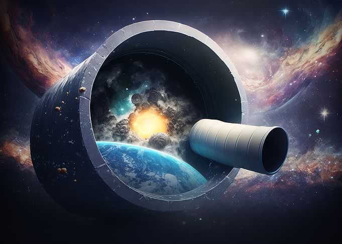 Into the worm hole