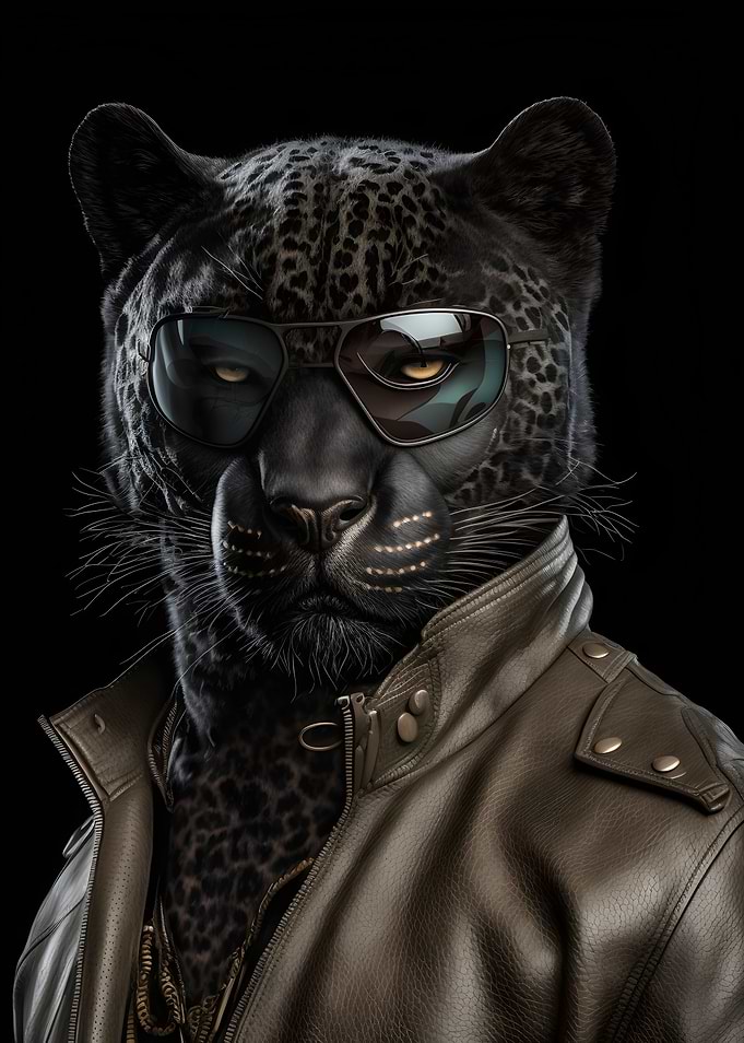 cool black jaguar modern