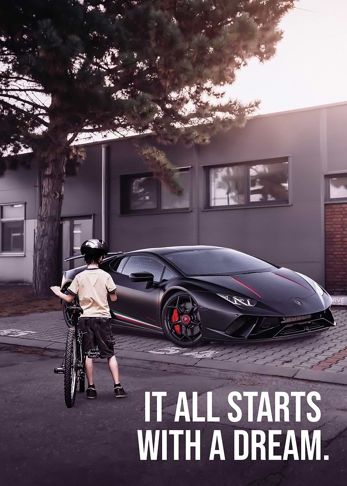 Starts With A Dream Lambo