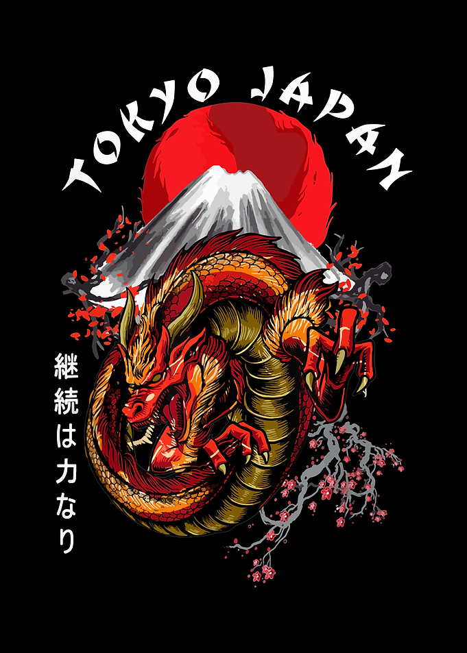 Japanese Red Dragon