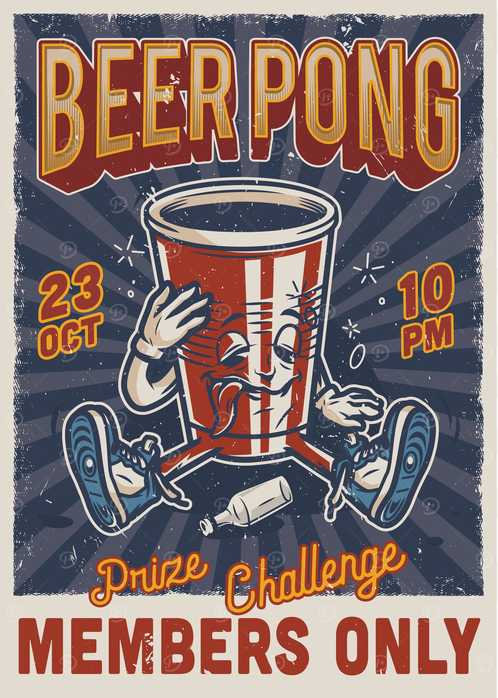 Retro Beer Pong