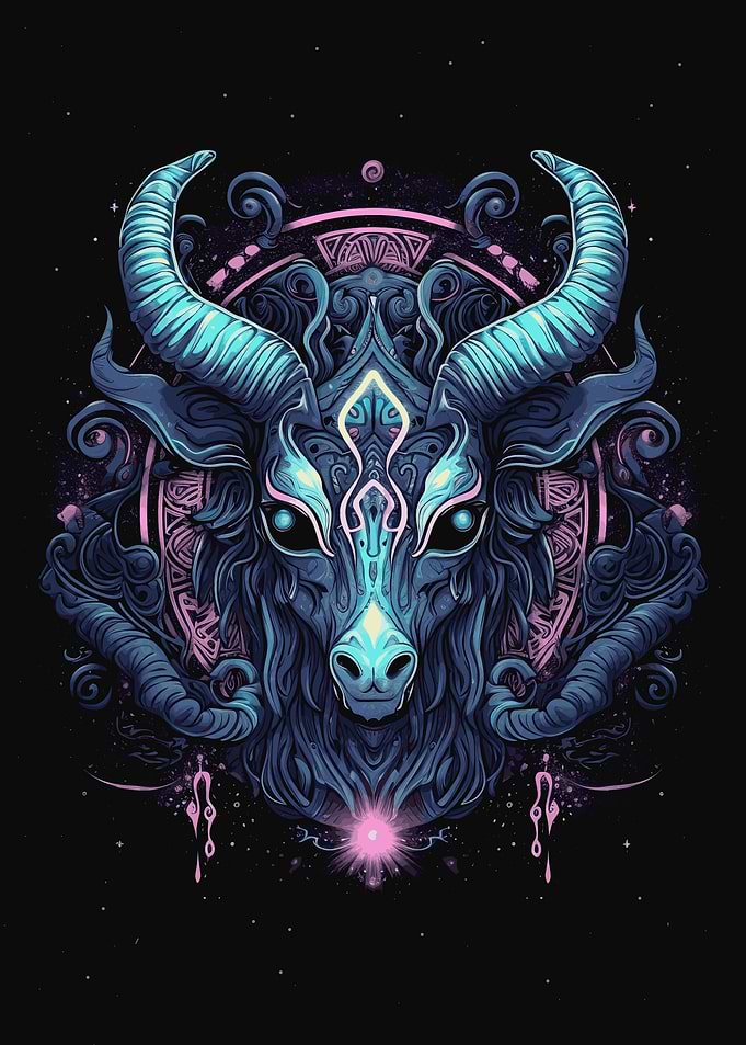 Mystic Pastel Goth Demon