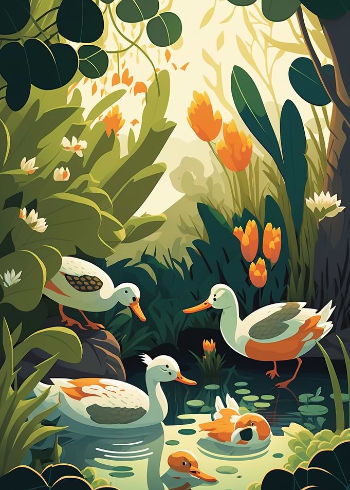 Ducks Colour
