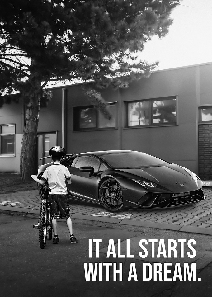 Starts With A Dream Lambo