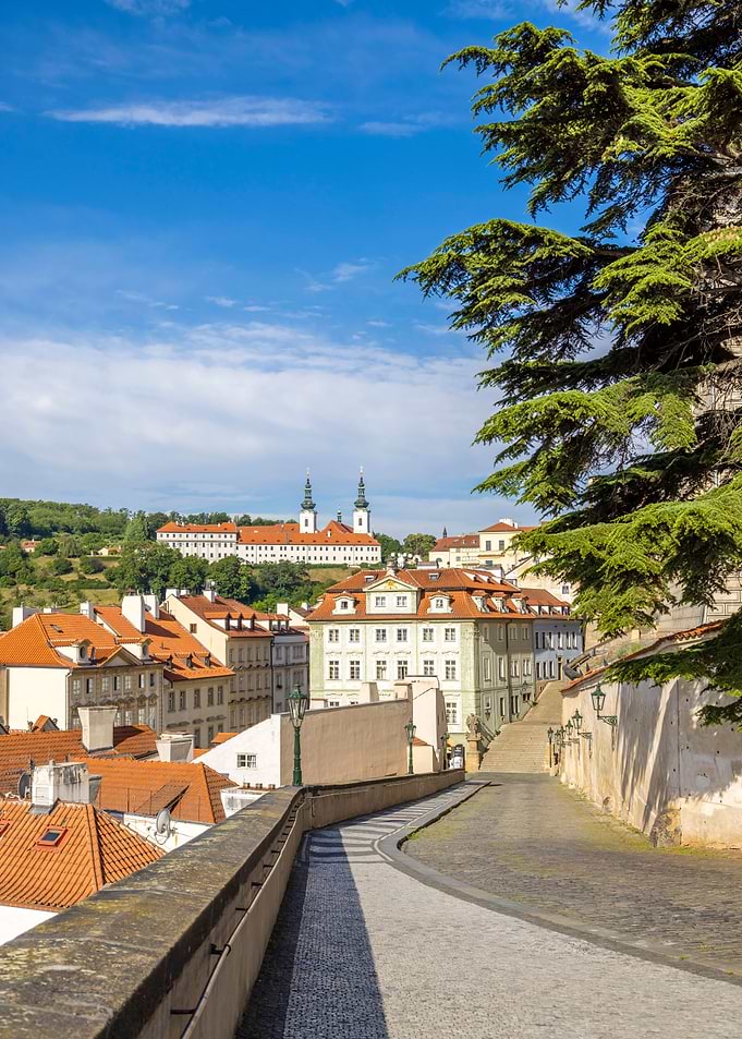 Alley Ke Hradu in Prague