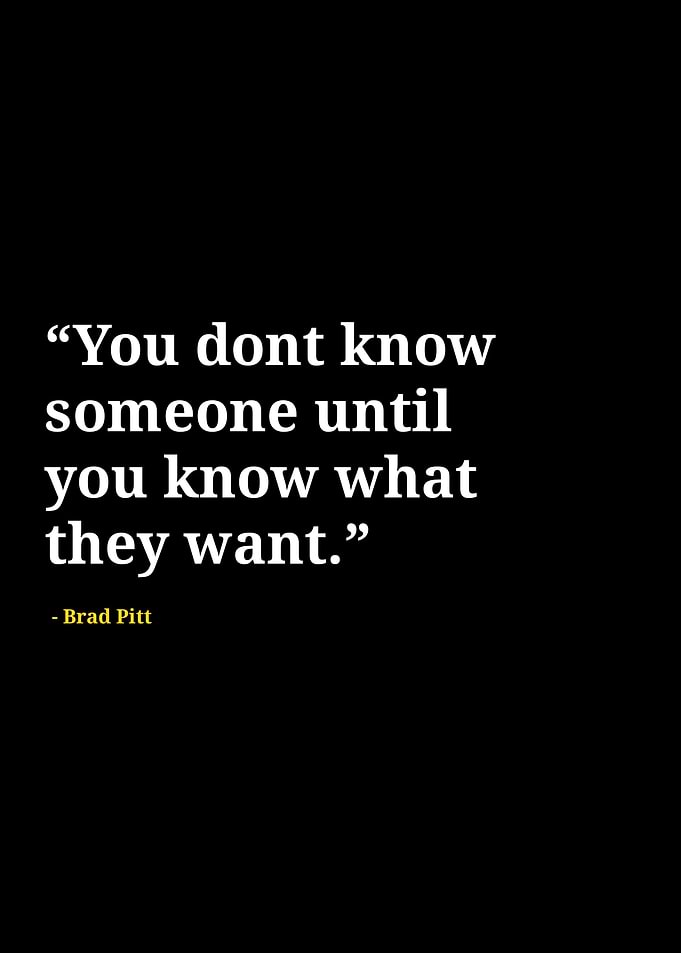 Brad Pitt quotes