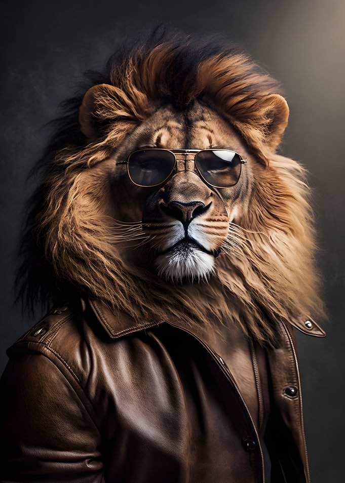 cool lion king modern
