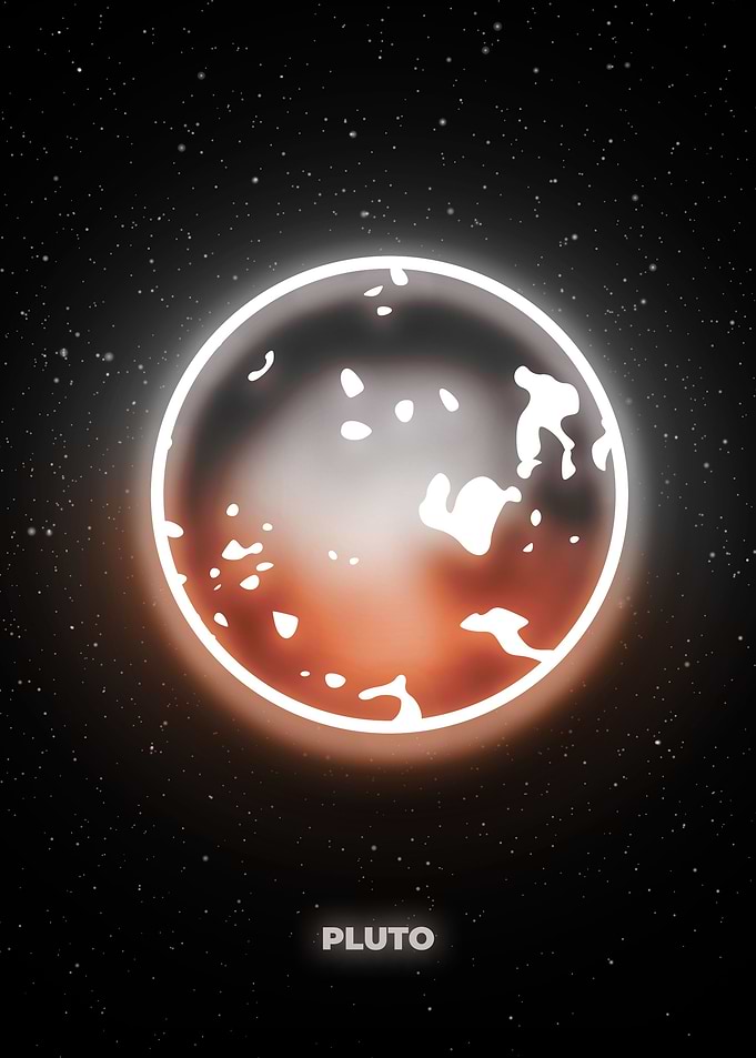Pluto neon