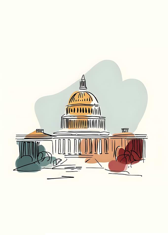 Washington DC Cityscape