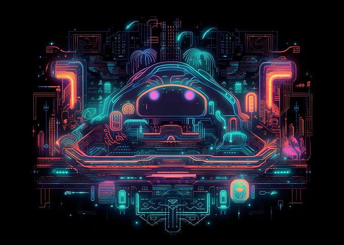 Concept Art Retro Games