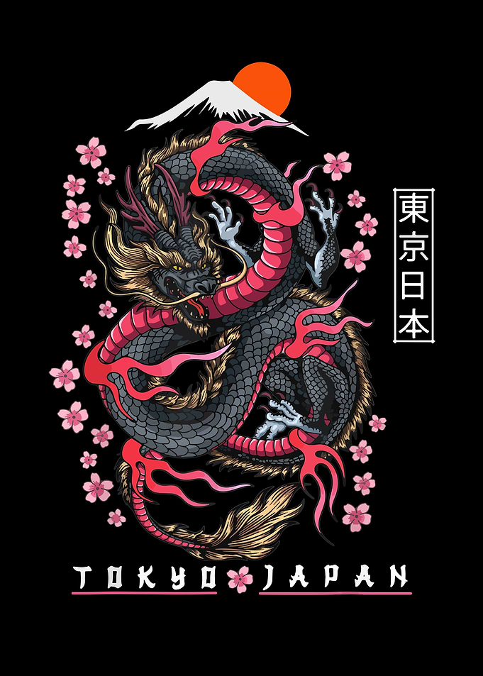 Japanese Red Dragon