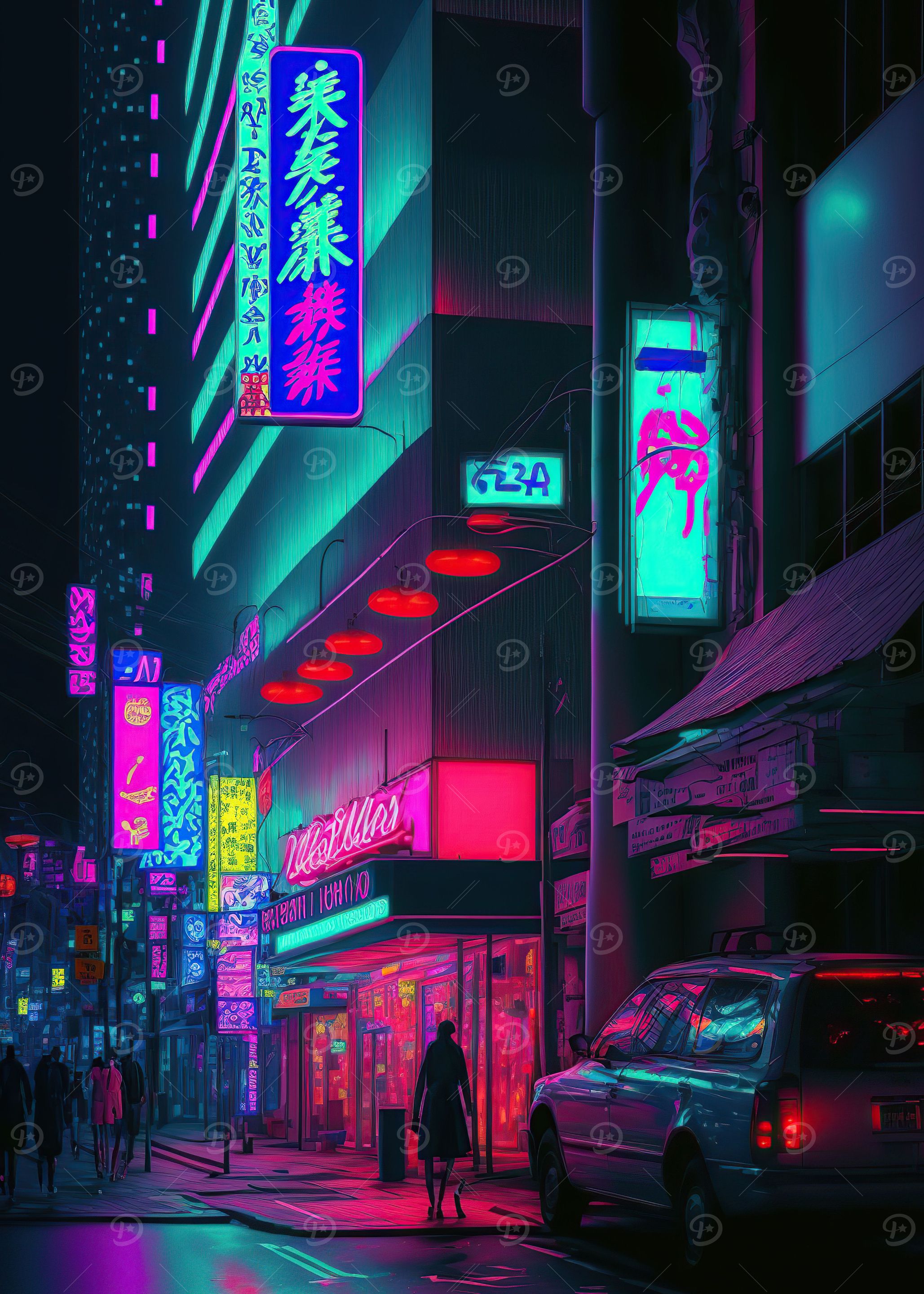 Tokyo City Japan Pop