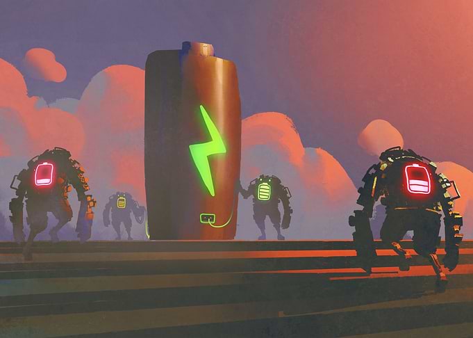 robots with energy